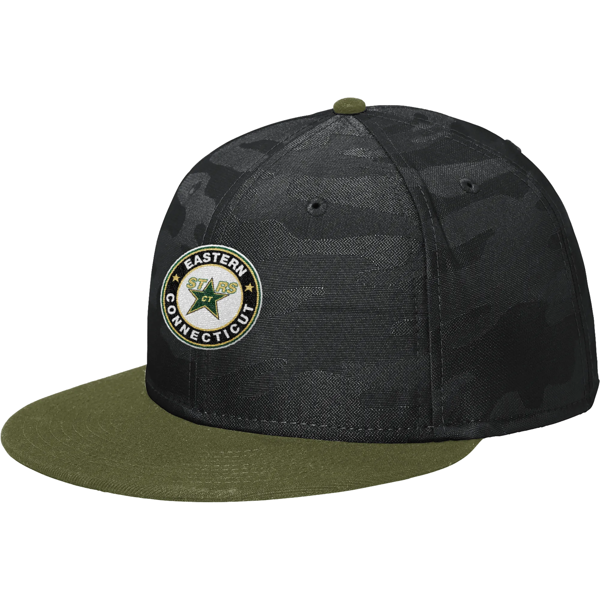 CT ECHO Stars New Era Camo Flat Bill Snapback Cap