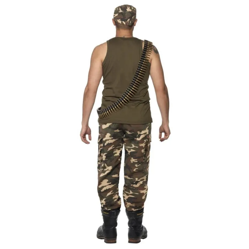 Deluxe Khaki Camo Men's Costume