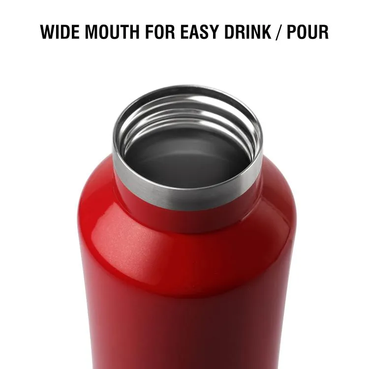 Duro One Touch Flask, Vacusteel Water Bottle