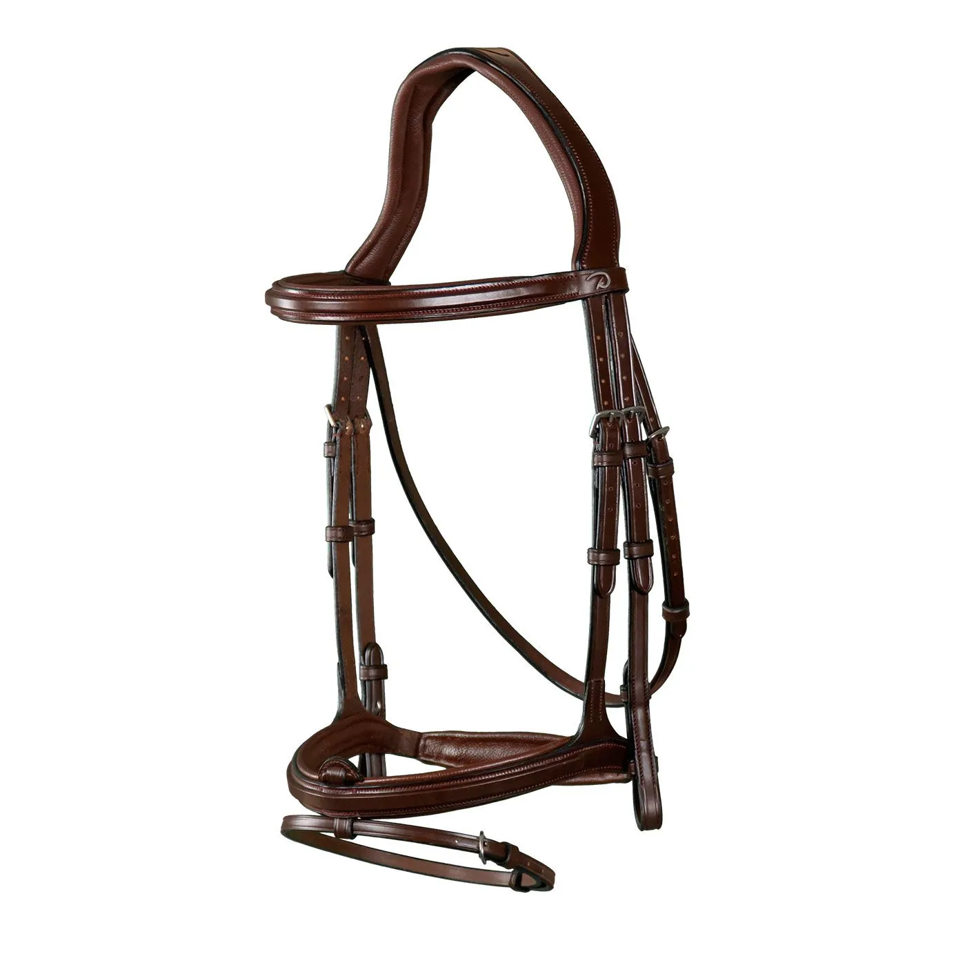 Dy'on New English Flash Noseband Bridle - Brown