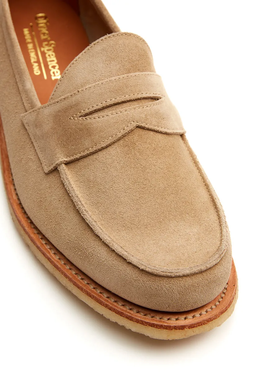 Edwin Loafer Sand Suede