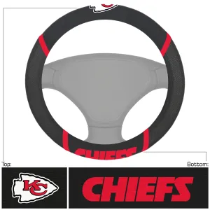 Fanmats Kansas City Chiefs Steering Wheel Cover