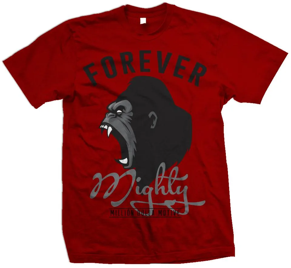 Forever Mighty - Red T-Shirt