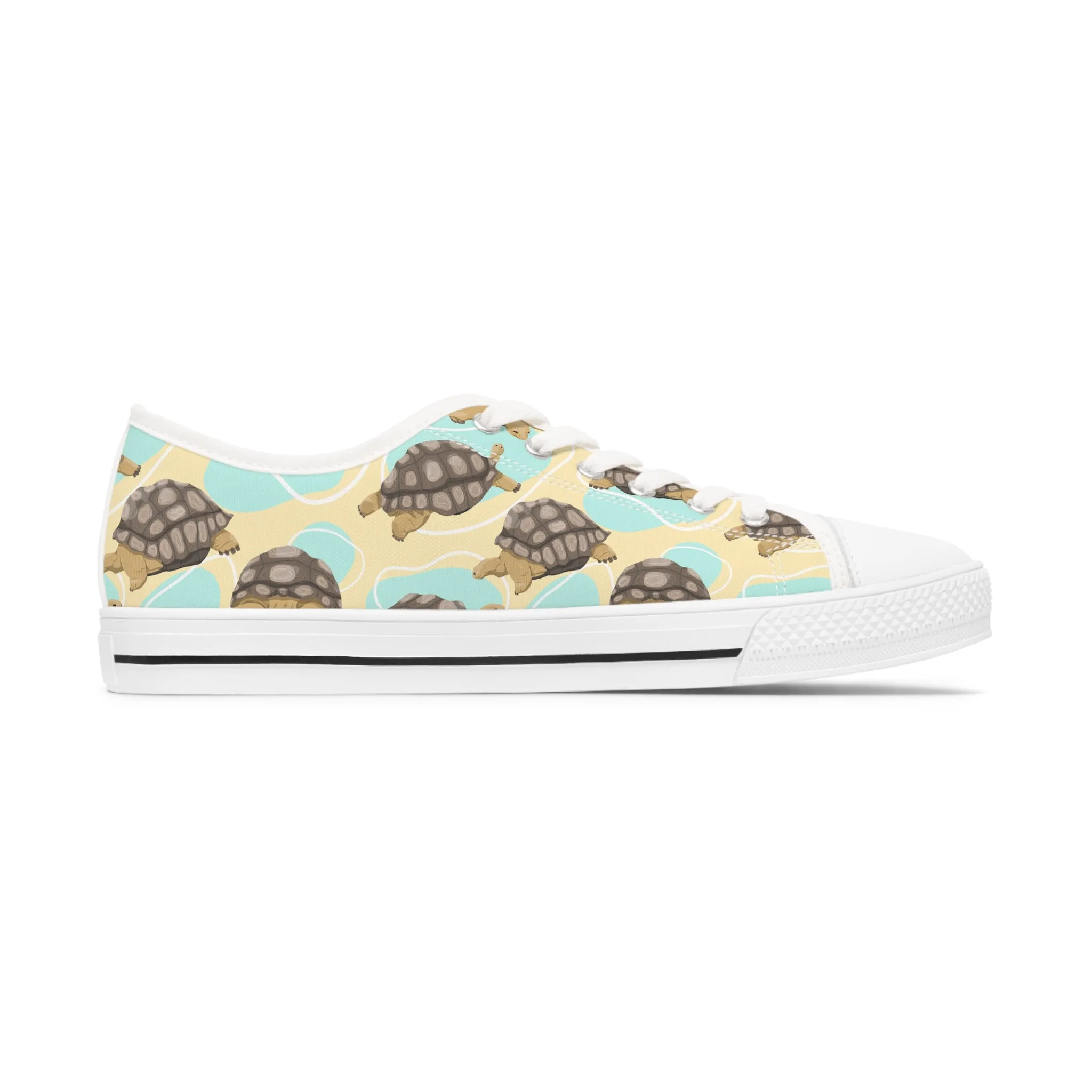 Galapagos Tortoise Women's Low Top Sneakers