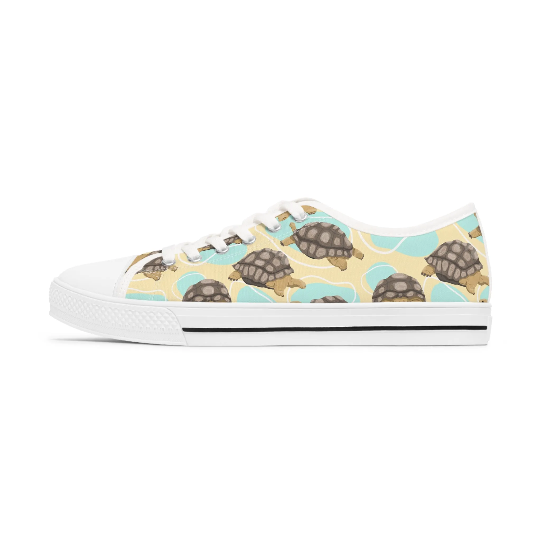 Galapagos Tortoise Women's Low Top Sneakers