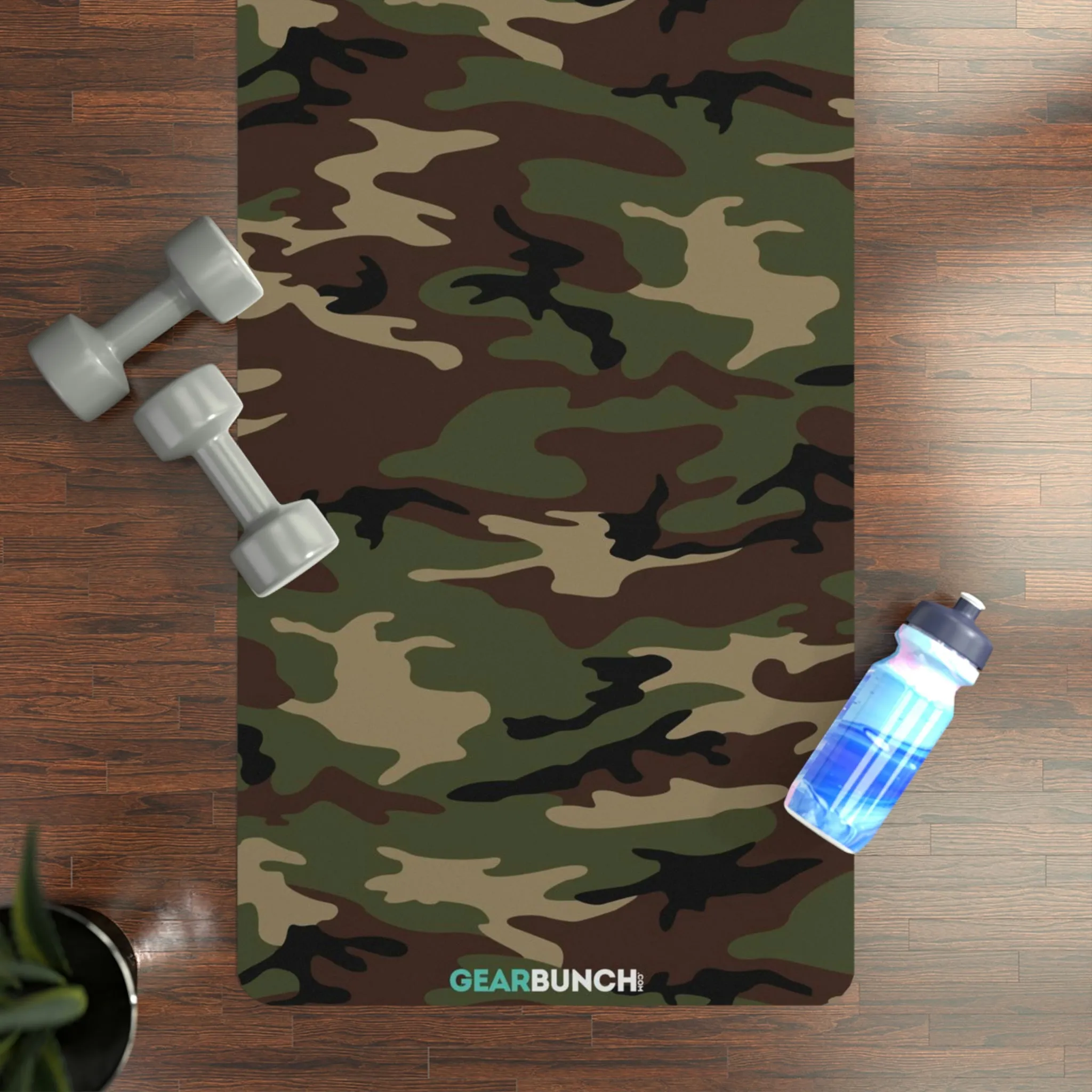 GearBunch Army Camo Yoga Mat