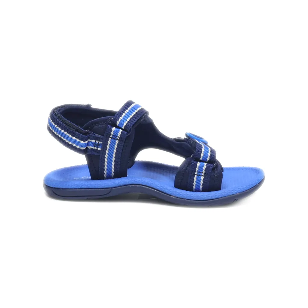 George Flat Sandals Canvas Blue Colour For Kids