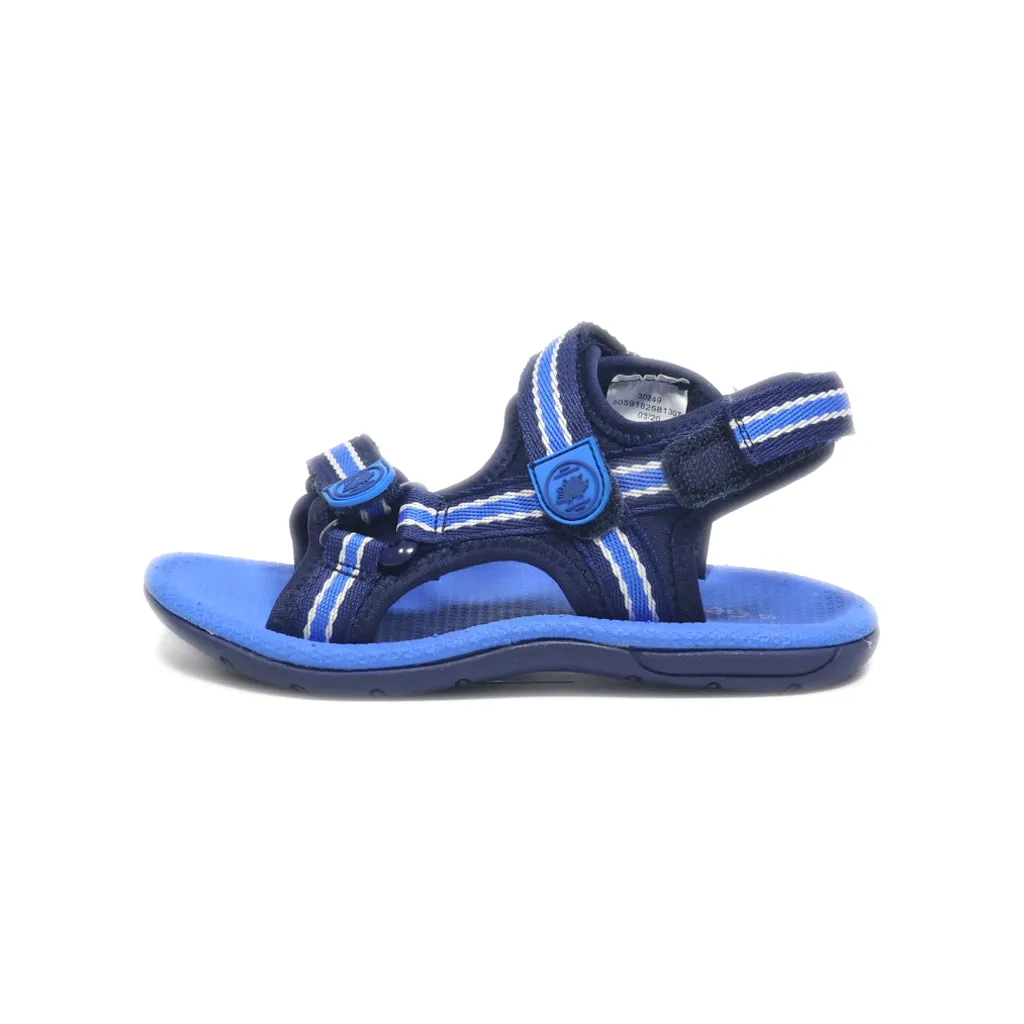 George Flat Sandals Canvas Blue Colour For Kids