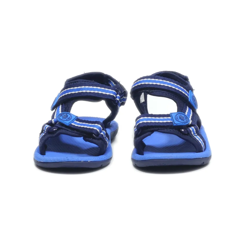 George Flat Sandals Canvas Blue Colour For Kids