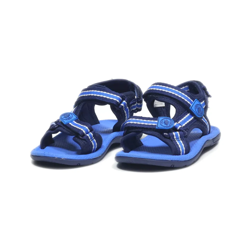 George Flat Sandals Canvas Blue Colour For Kids