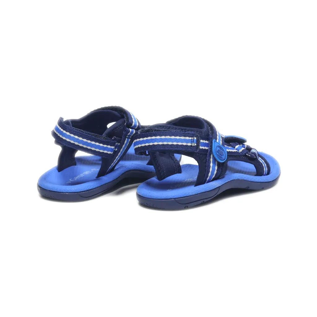 George Flat Sandals Canvas Blue Colour For Kids