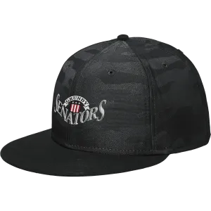 Grundy Senators New Era Camo Flat Bill Snapback Cap