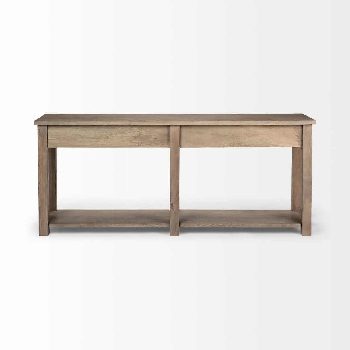 Harrelson Console Table Brown Wood