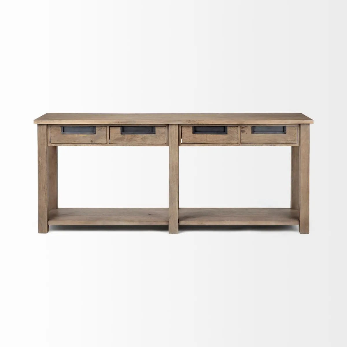 Harrelson Console Table Brown Wood