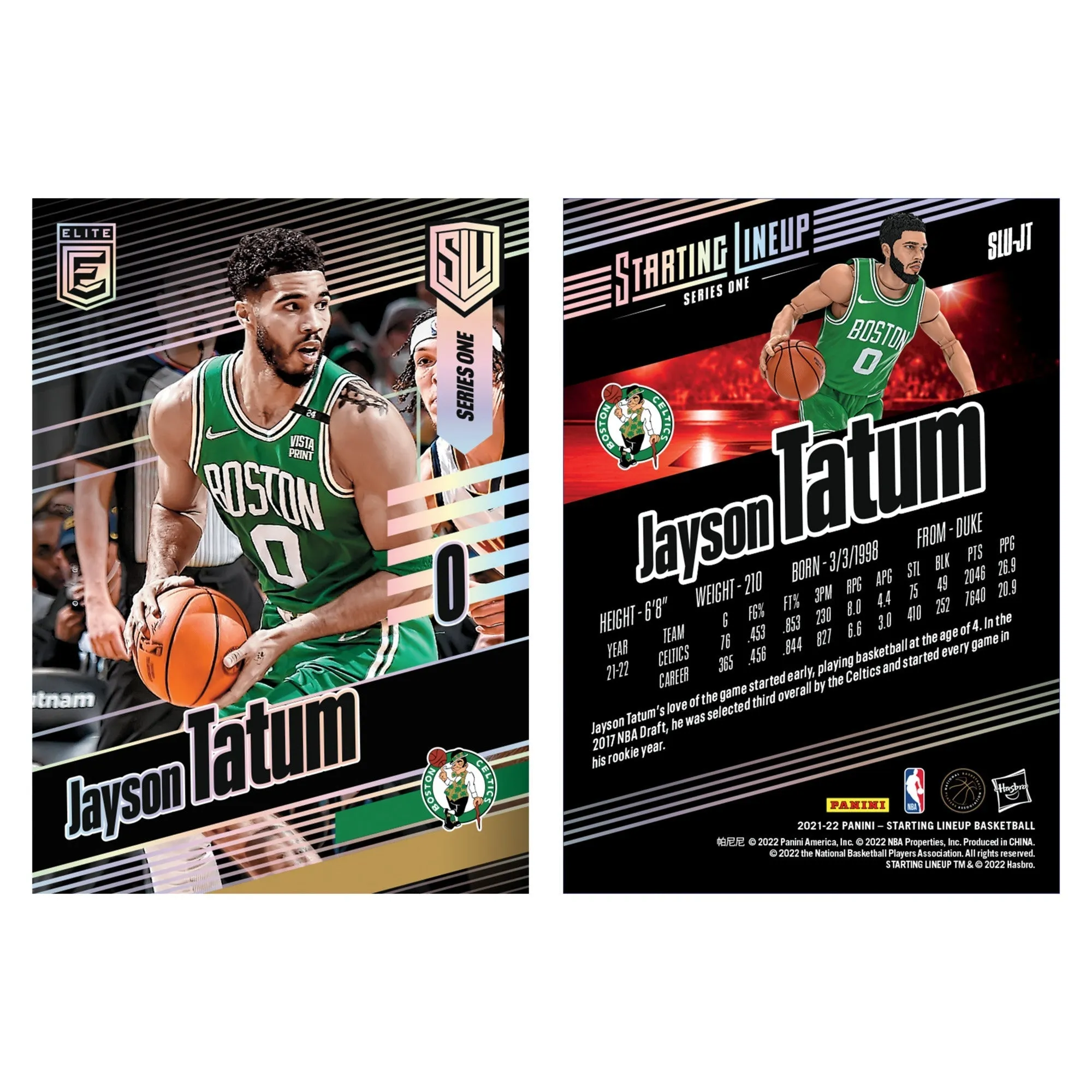 Hasbro Starting Lineup NBA Series 1 Jayson Tatum Figure