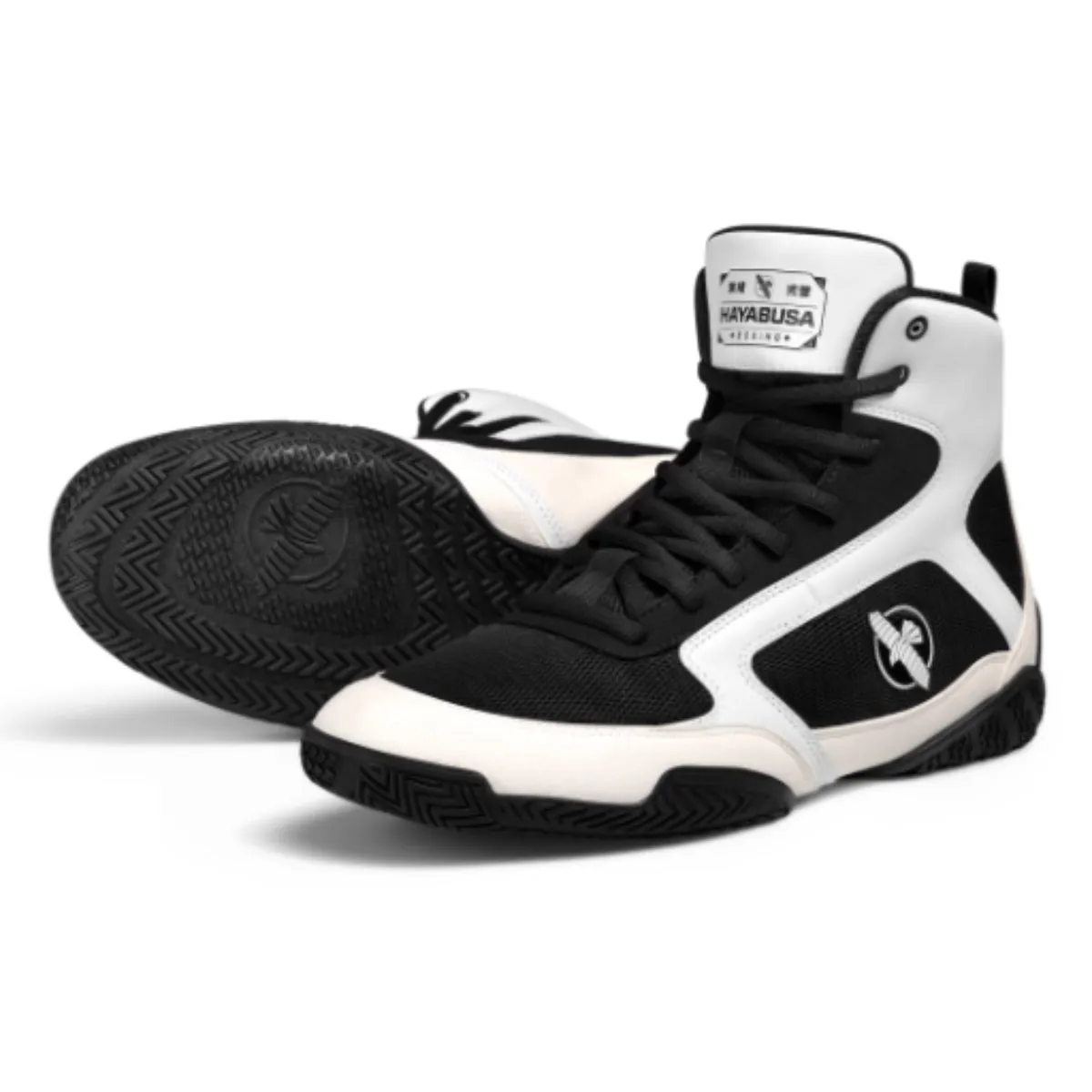 Hayabusa Pro Boxing Shoes White