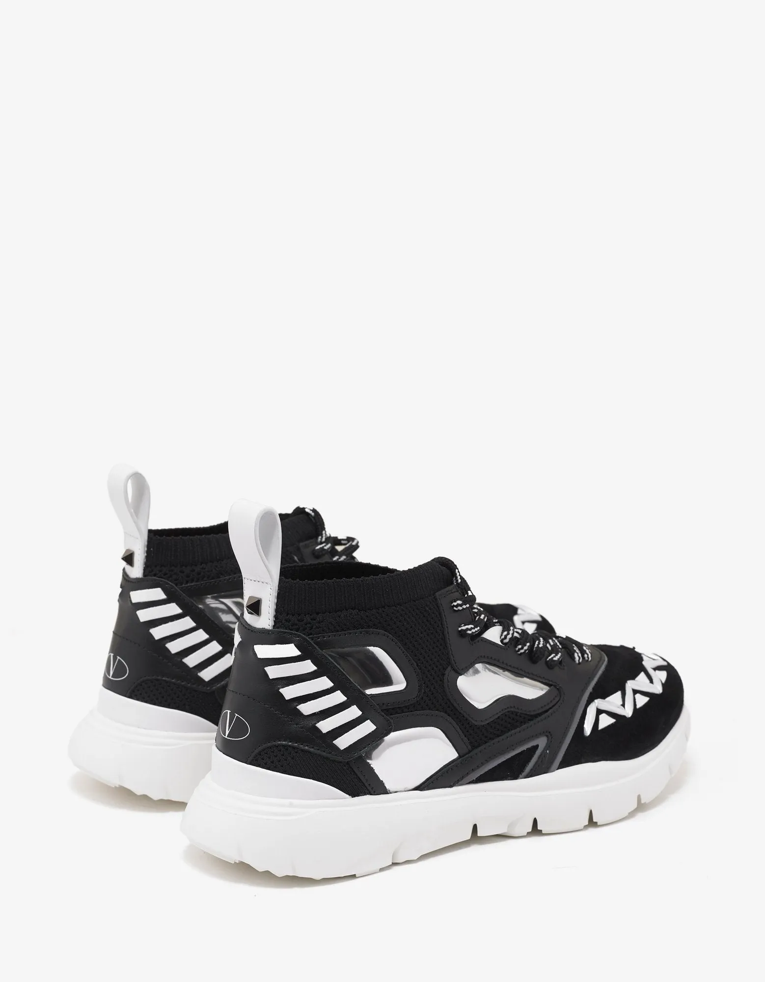 Heroes Reflex Black High Top Trainers