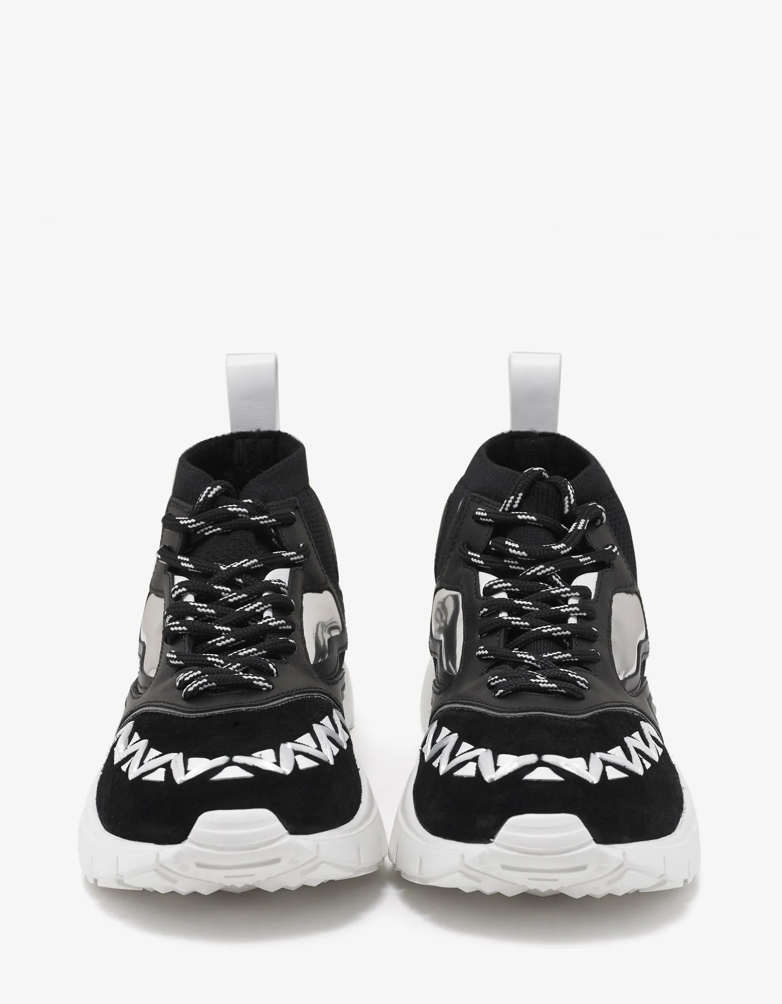 Heroes Reflex Black High Top Trainers