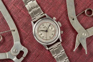 Heuer Two-Register Chronograph