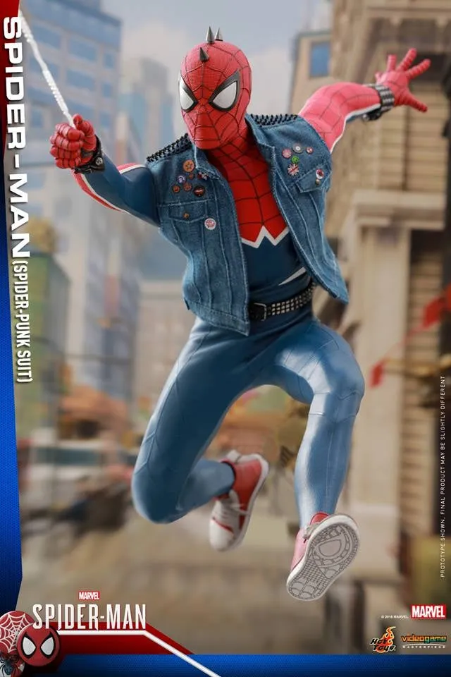 Hot Toys - VGM32 - Marvel's Spider-Man - 1/6th scale Spider-Man (Spider-Punk Suit) Collectible Figure