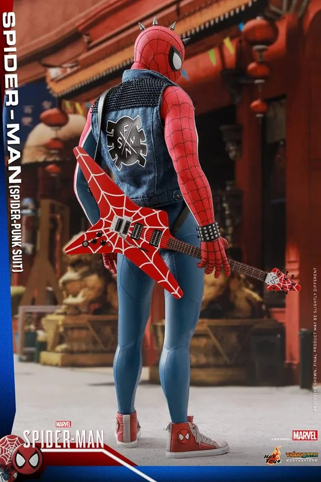 Hot Toys - VGM32 - Marvel's Spider-Man - 1/6th scale Spider-Man (Spider-Punk Suit) Collectible Figure