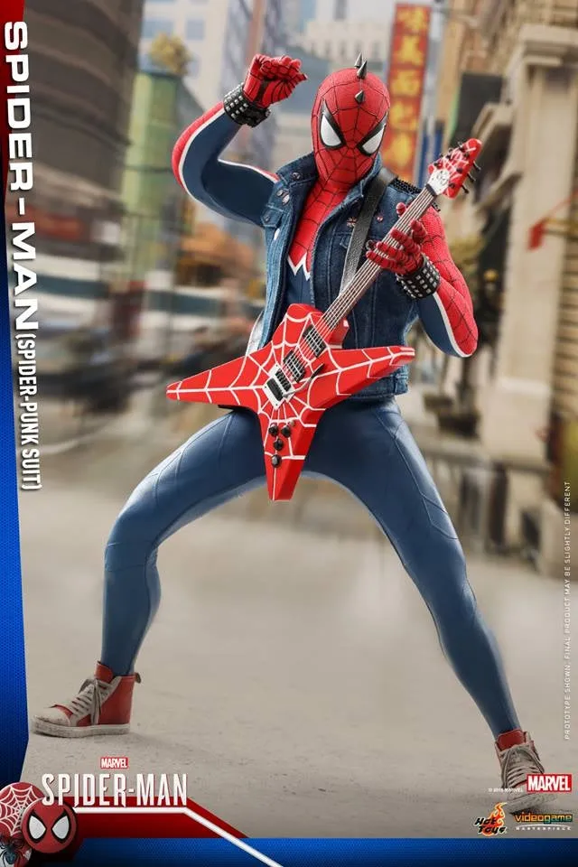 Hot Toys - VGM32 - Marvel's Spider-Man - 1/6th scale Spider-Man (Spider-Punk Suit) Collectible Figure