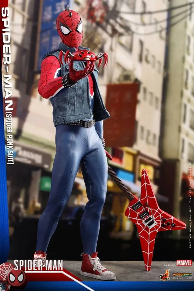 Hot Toys - VGM32 - Marvel's Spider-Man - 1/6th scale Spider-Man (Spider-Punk Suit) Collectible Figure