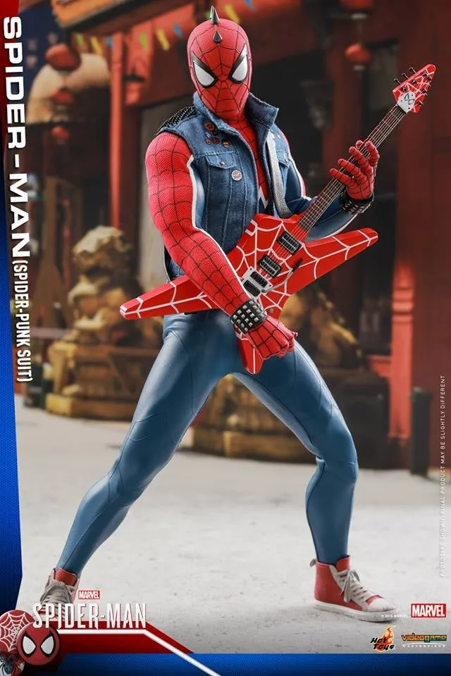 Hot Toys - VGM32 - Marvel's Spider-Man - 1/6th scale Spider-Man (Spider-Punk Suit) Collectible Figure