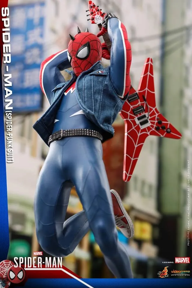 Hot Toys - VGM32 - Marvel's Spider-Man - 1/6th scale Spider-Man (Spider-Punk Suit) Collectible Figure