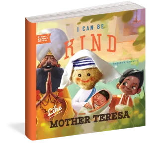 I Can Be Kind Like Mother Teresa Finger Puppet Book