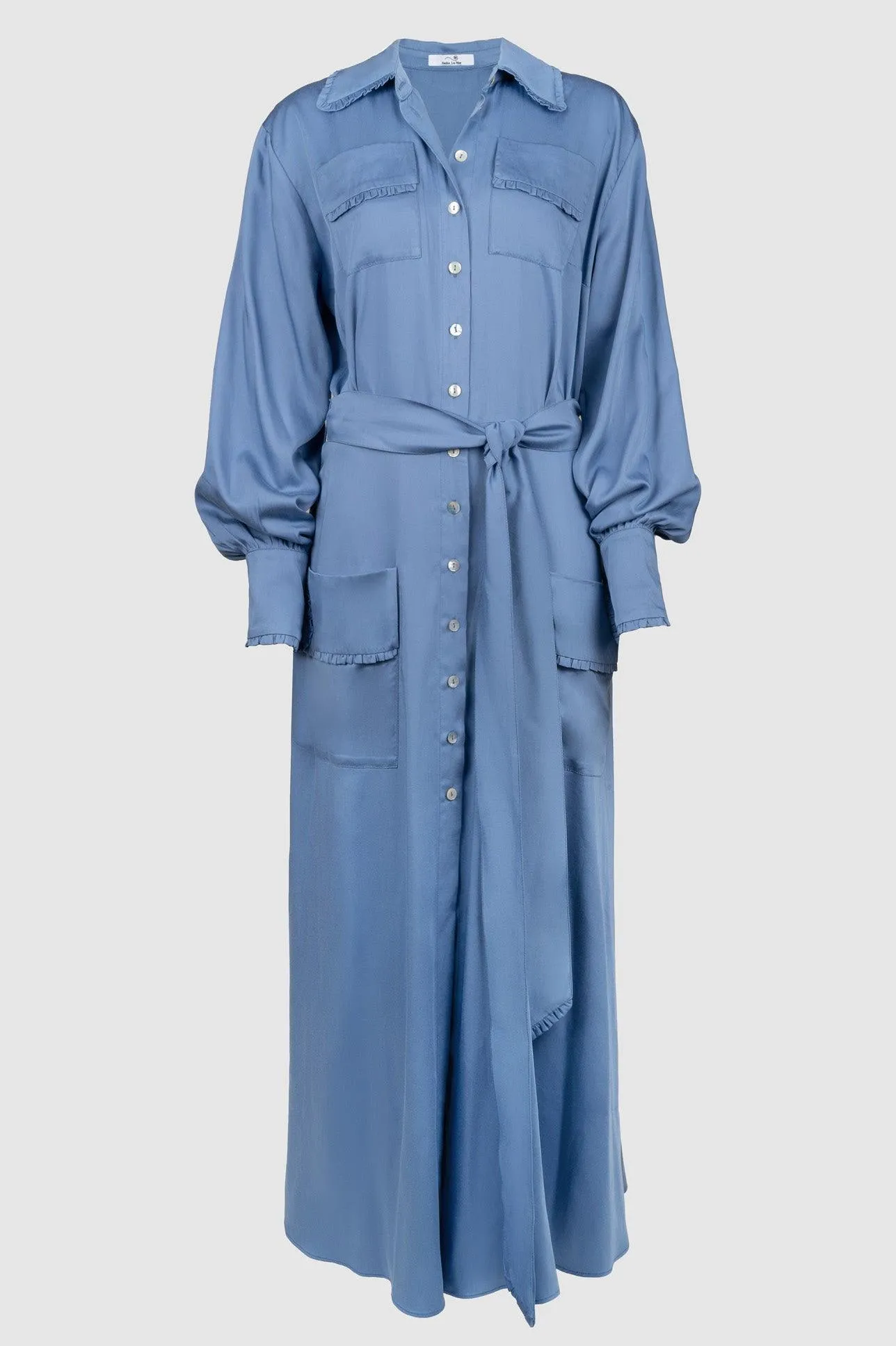 Isabella Maxi Shirt-Dress, 3 colors