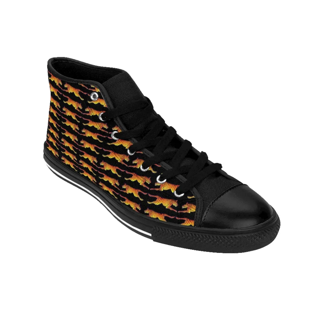 Leaping Tigers Women's High-top Sneakers