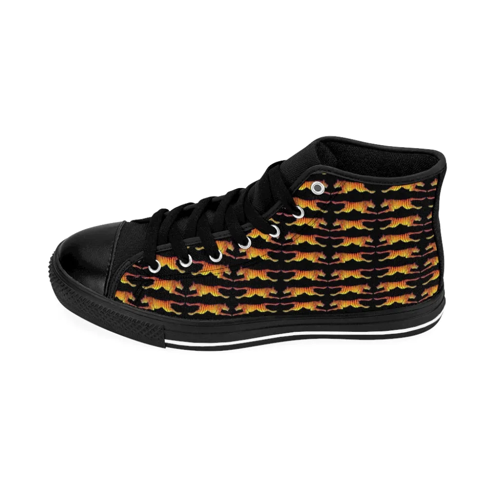 Leaping Tigers Women's High-top Sneakers