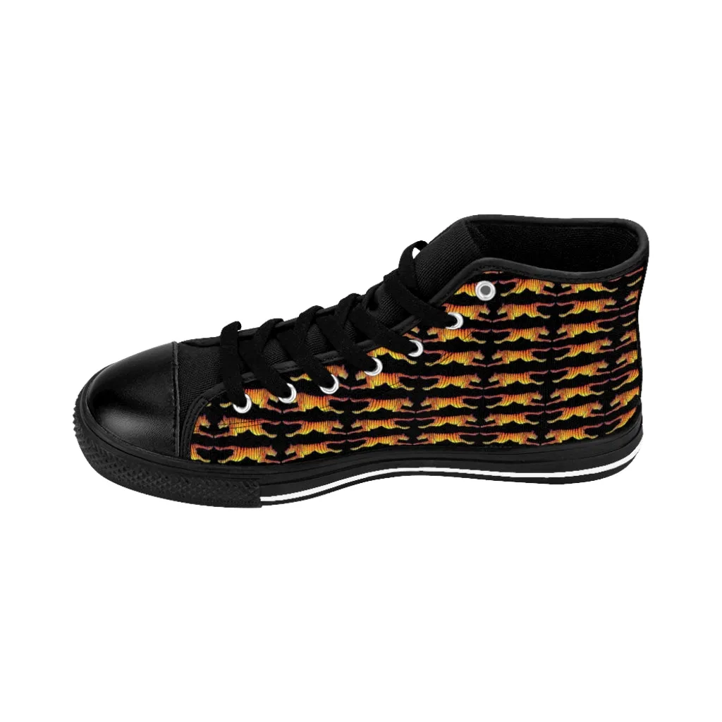 Leaping Tigers Women's High-top Sneakers