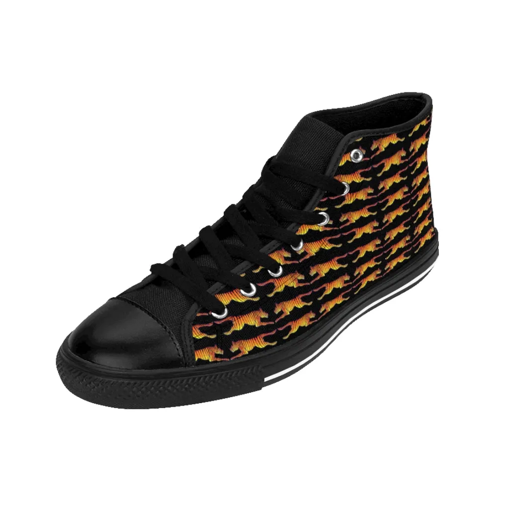 Leaping Tigers Women's High-top Sneakers