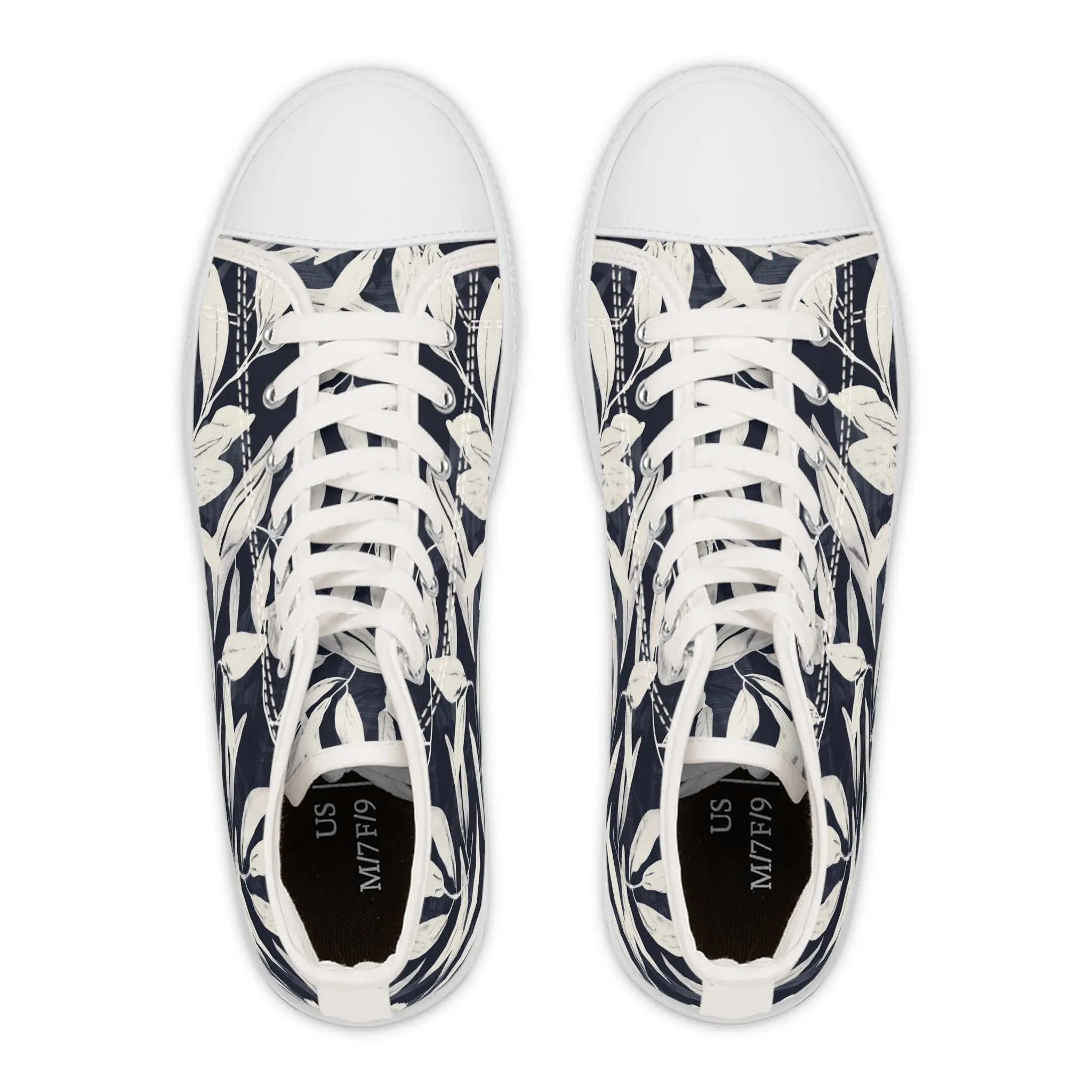 Leaves Women's High Top Sneakers