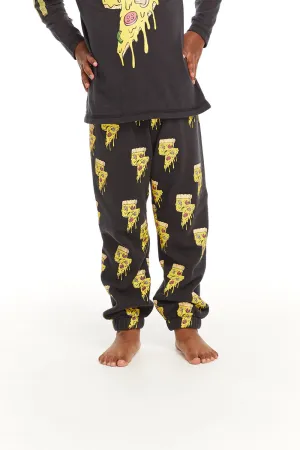 Lightning Pizzas Cotton Fleece Pants