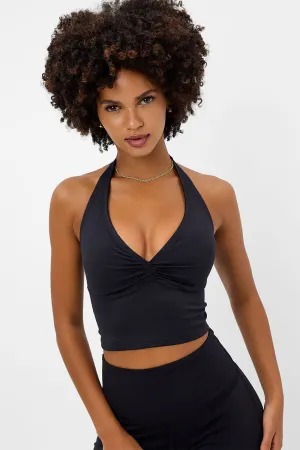 Lively Halter Sports Bra- Black