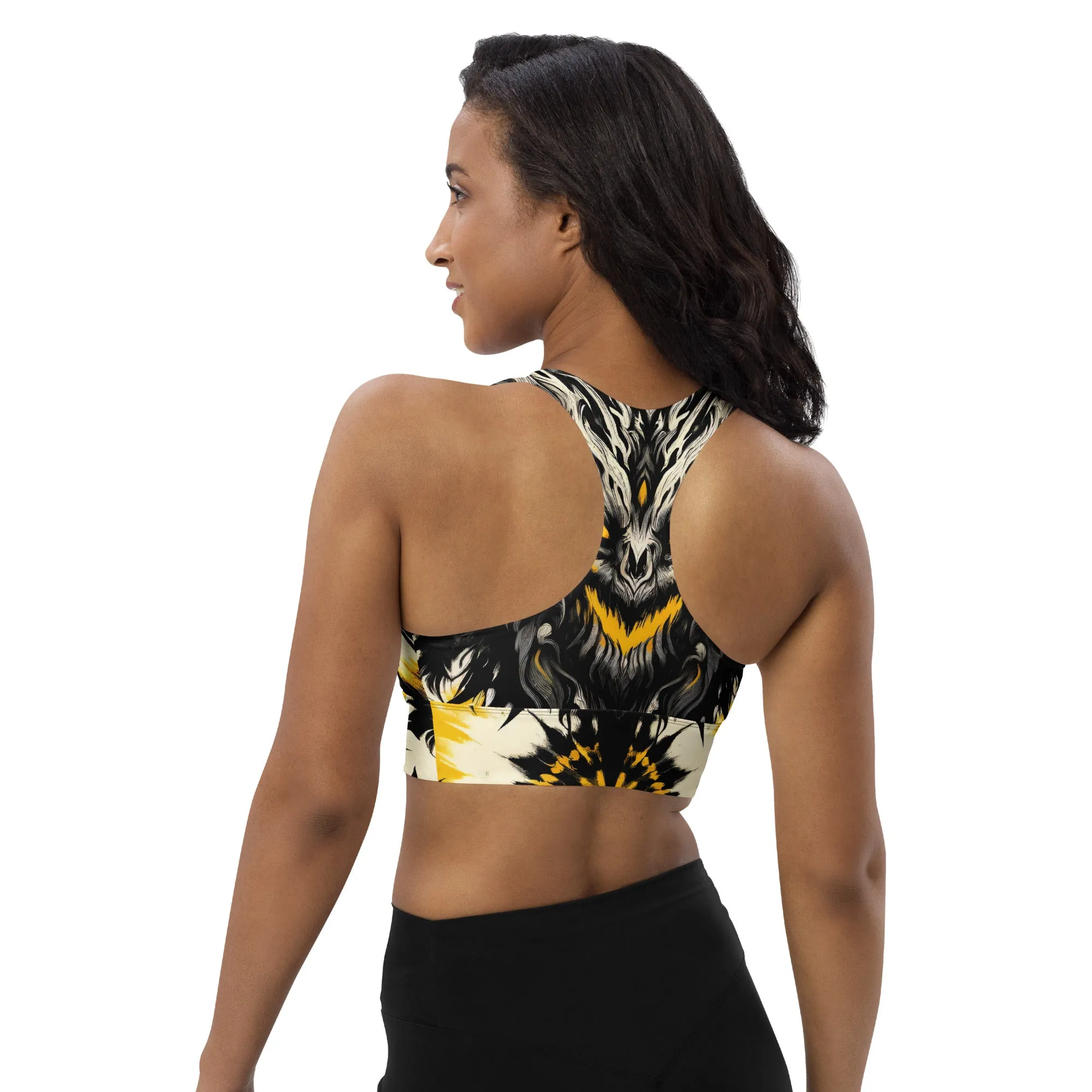 Longline Sports Bra Gilded Shadow