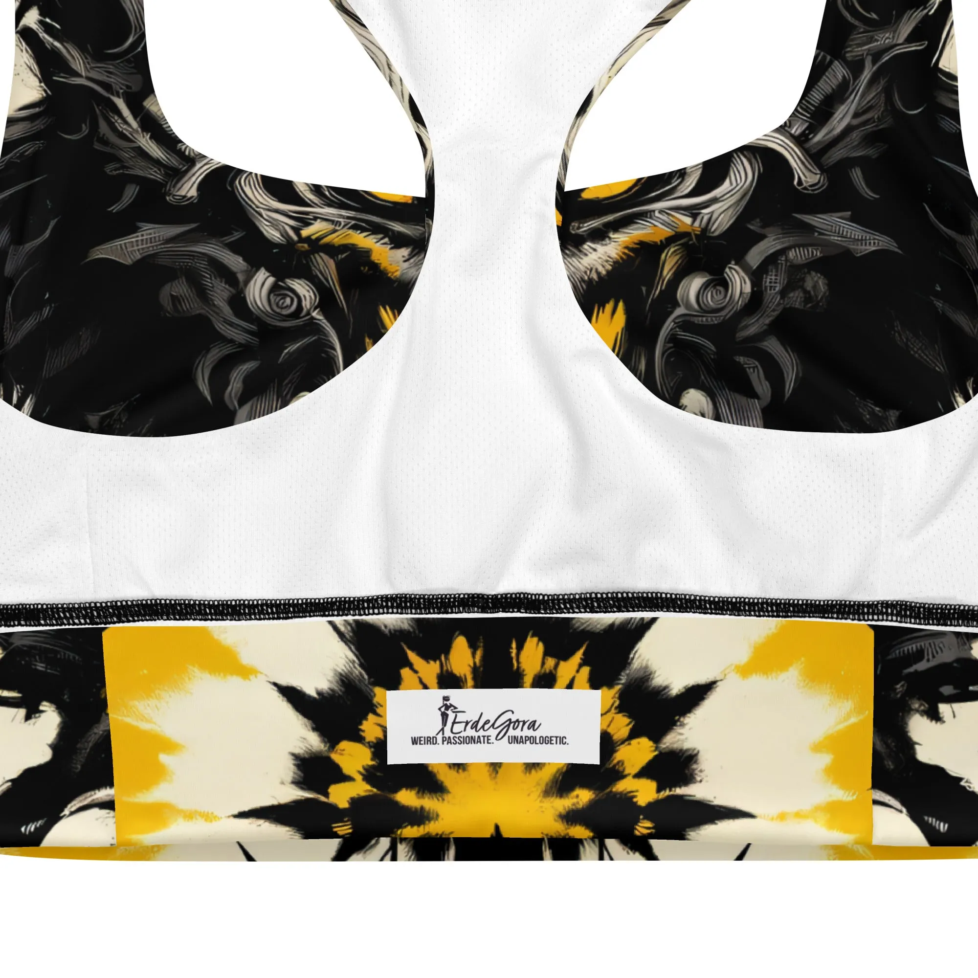 Longline Sports Bra Gilded Shadow