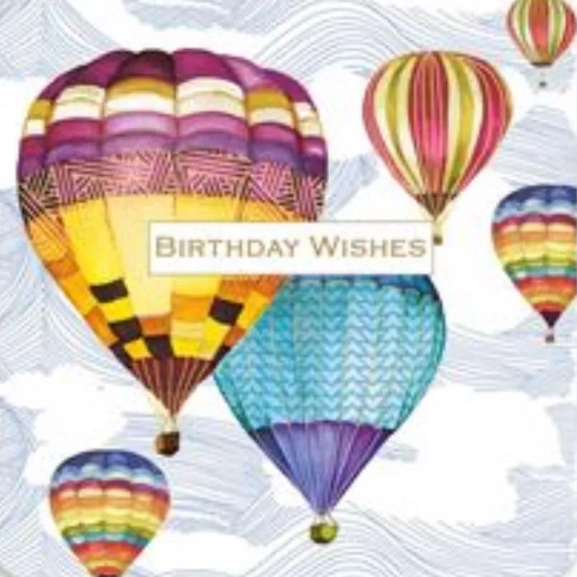 Male Birthday - Pizazz Hot Air Balloons