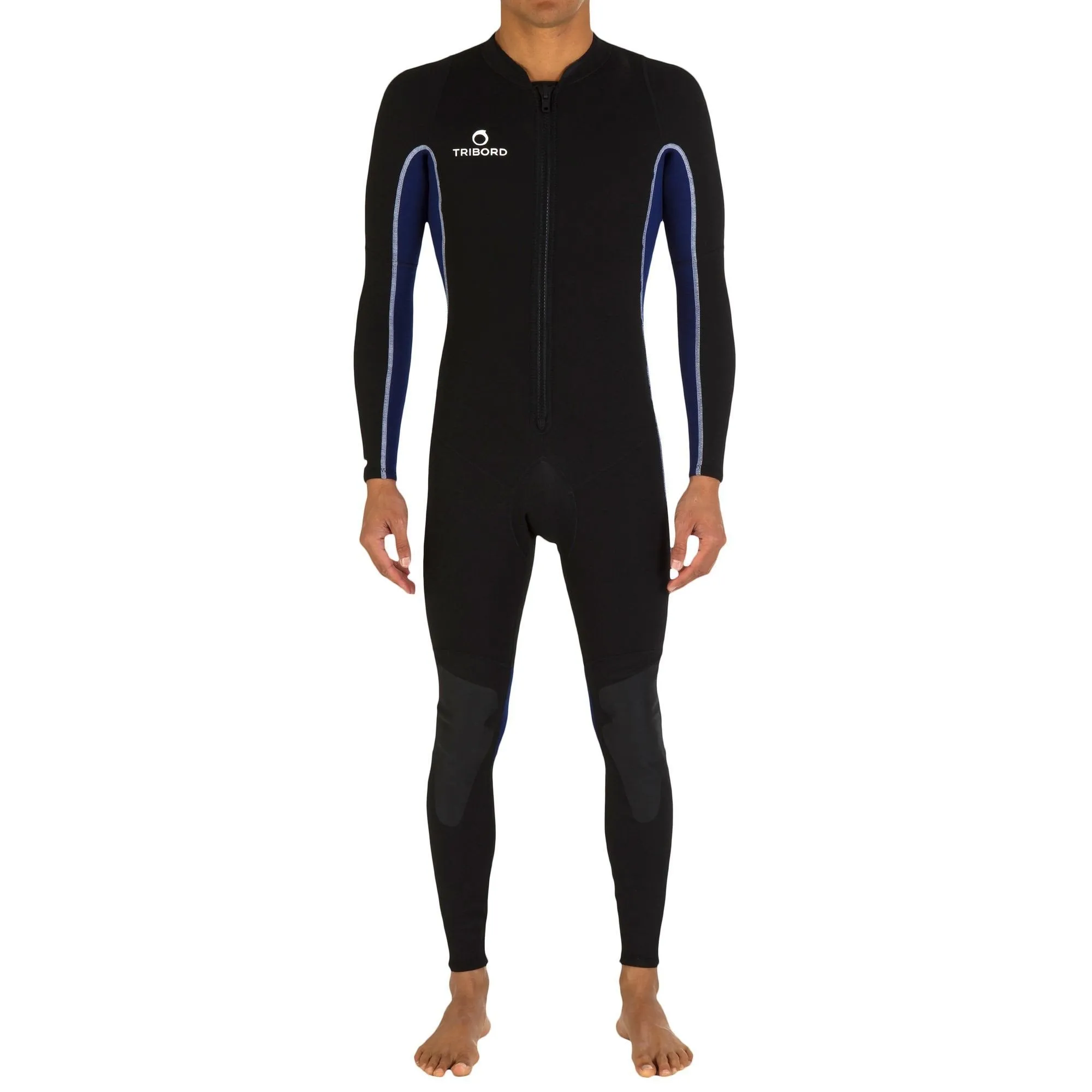 Men's Snorkeling Wetsuit 2 mm Full with Front Zip SUBEA