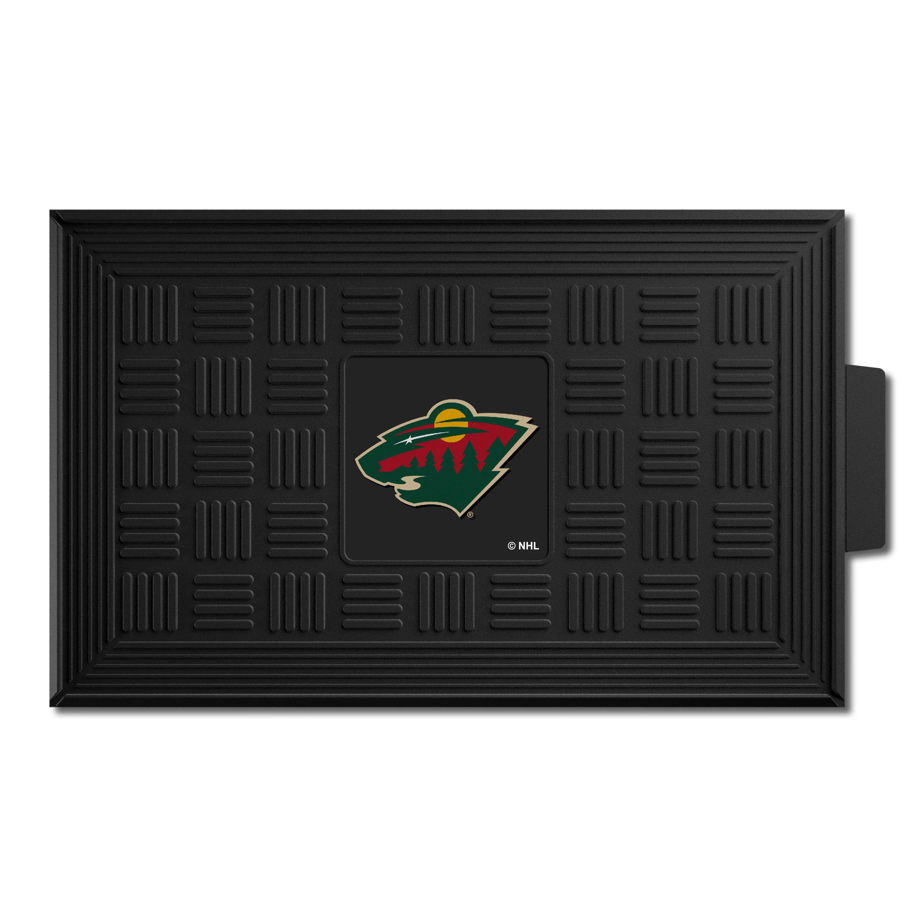 Minnesota Wild Heavy Duty Vinyl Medallion Door Mat - 19.5in. x 31in.