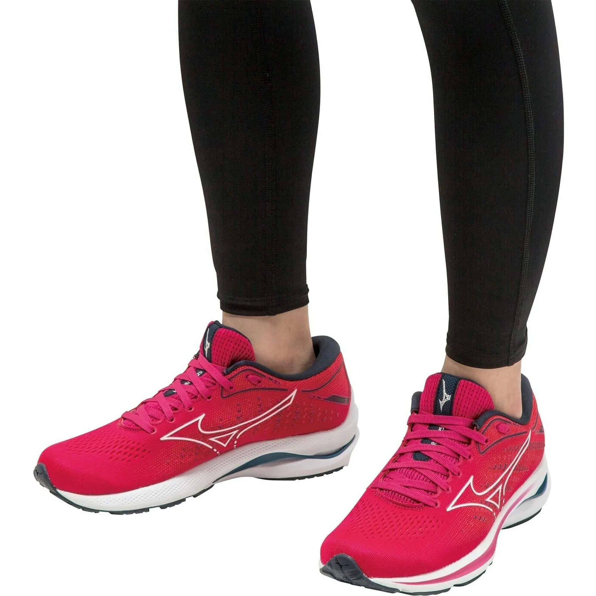 Mizuno Wave Rider 25 Womens Running Shoes - Pink