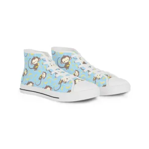 Monkey and Banana Men's High Top Sneakers