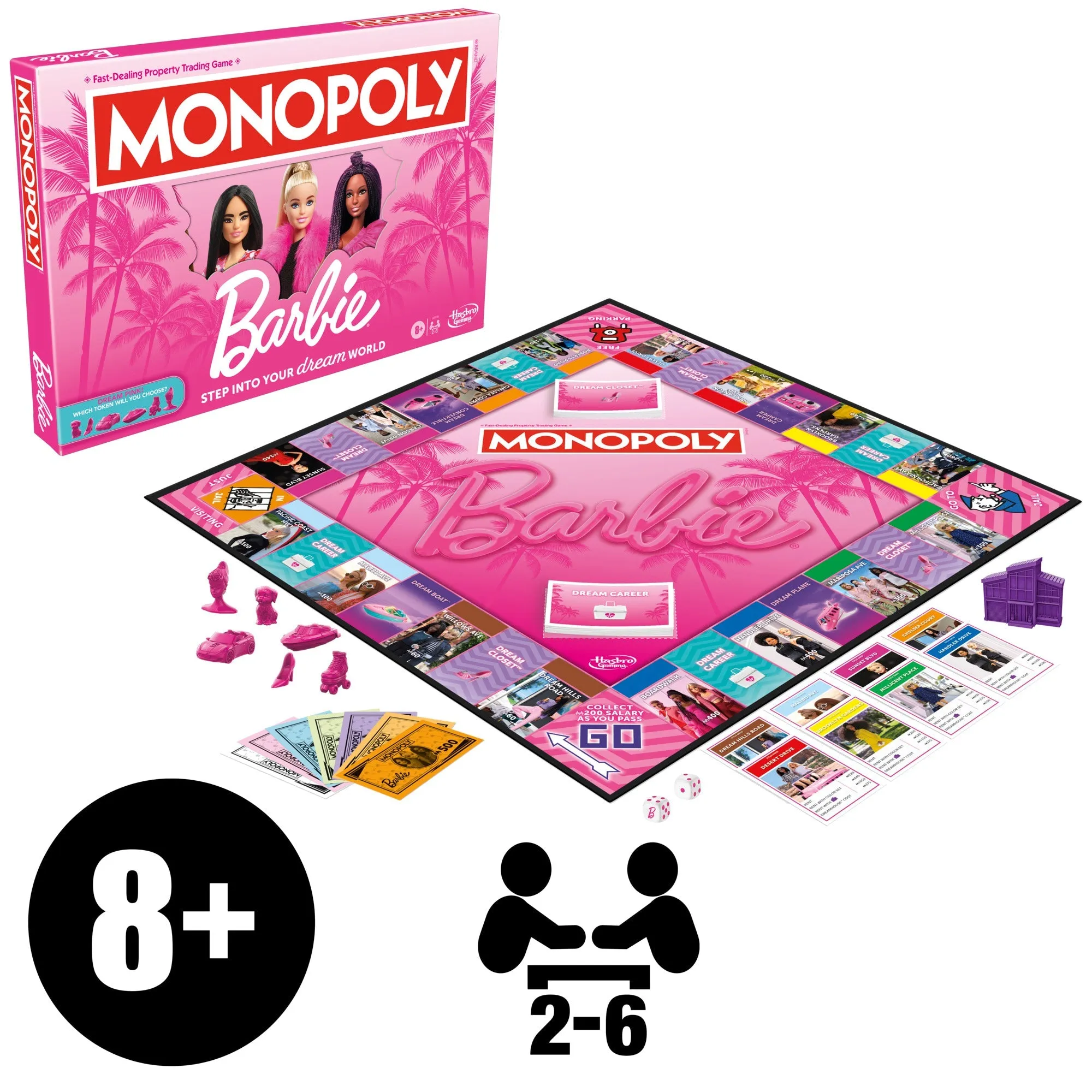 Monopoly Barbie Game