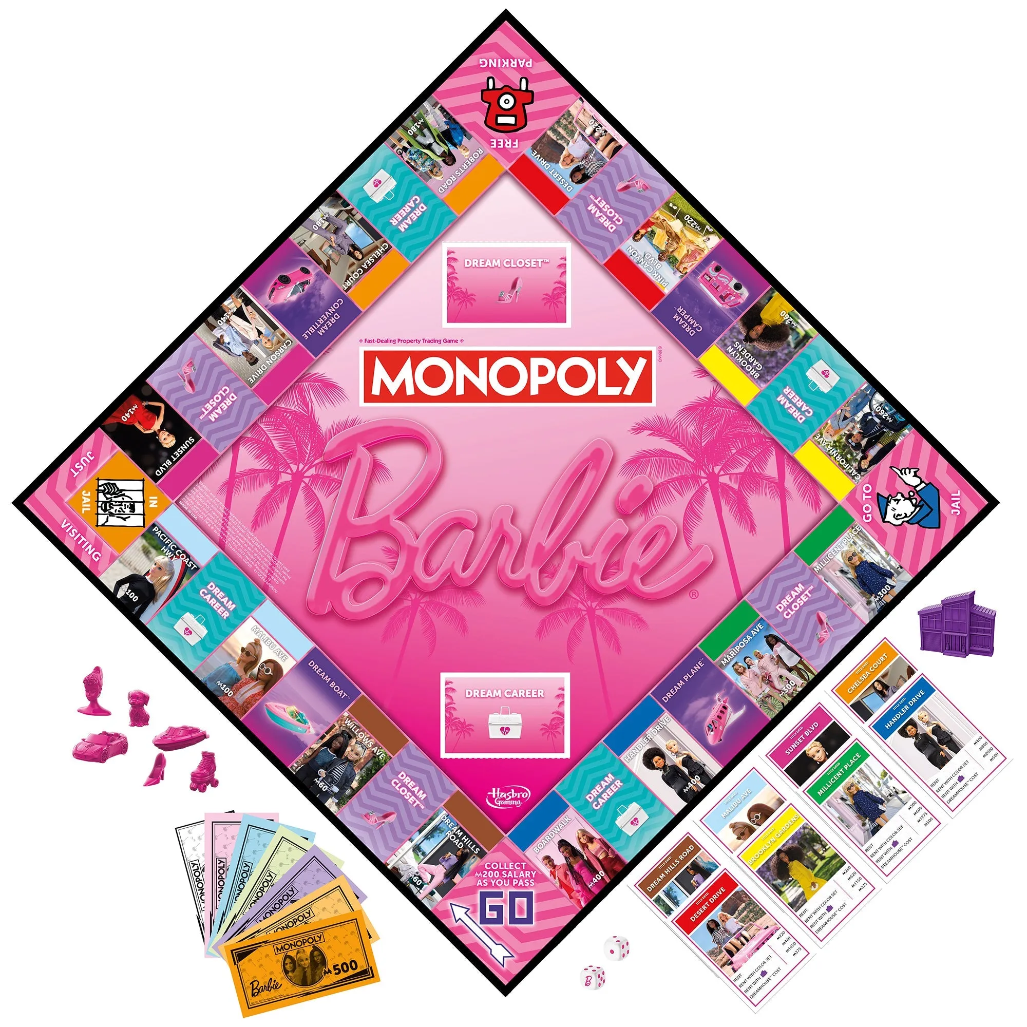 Monopoly Barbie Game