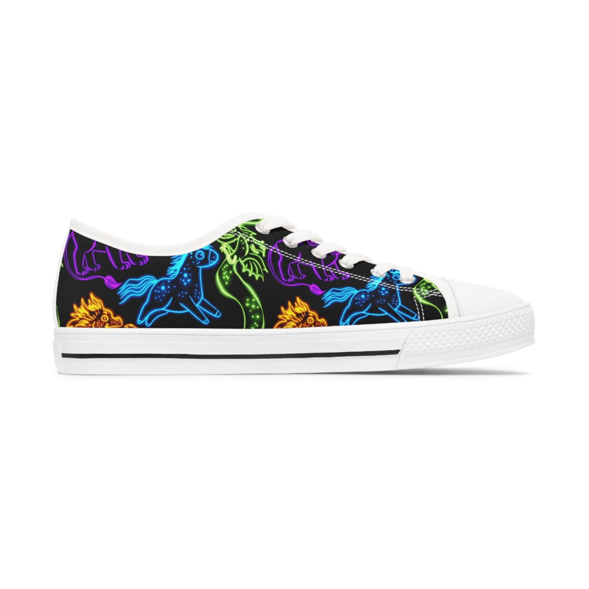 Mythical Animals Women's Low Top Sneakers