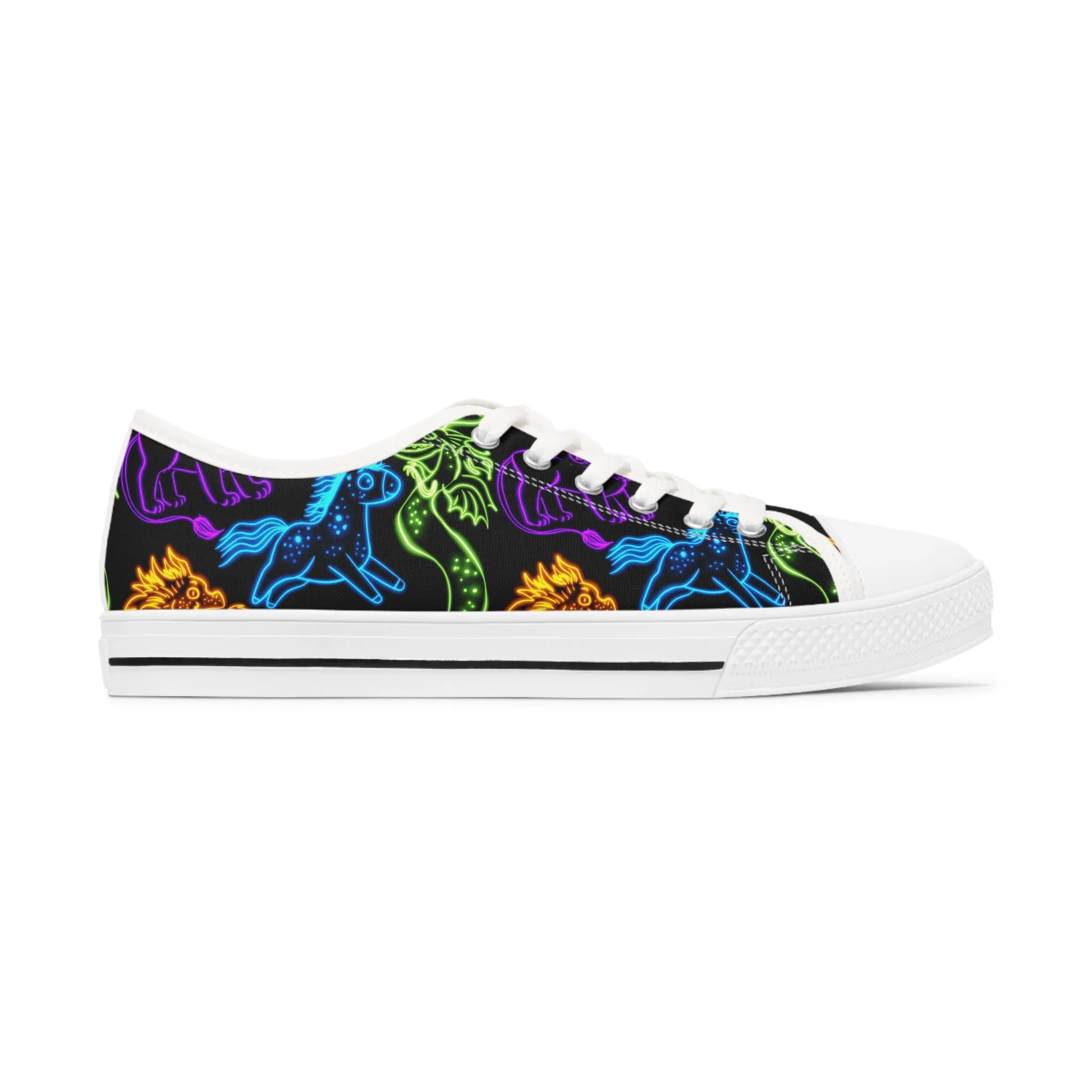 Mythical Animals Women's Low Top Sneakers