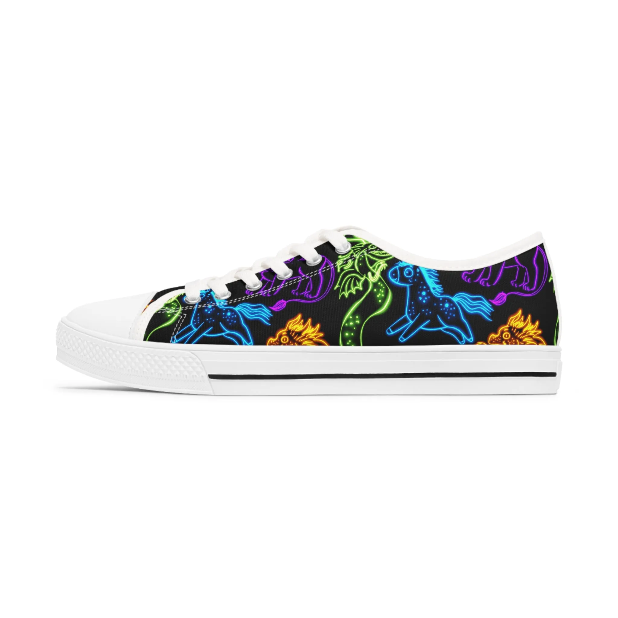 Mythical Animals Women's Low Top Sneakers